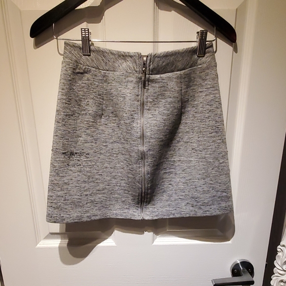 Grey Mini Skirt - Picture 2 of 3
